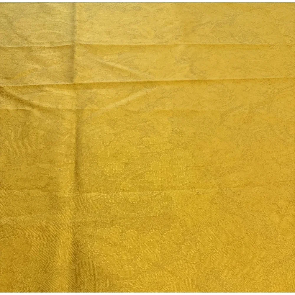 Vtg Italian Jacquard Tablecloth Tessitura Toscana Telerie Tuscan Villa Paisley
